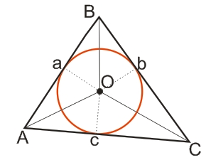описанный треугольник